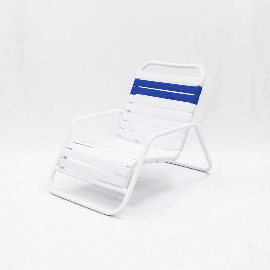 Commercial Vinyl Strap Beach and Sand Chair