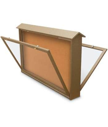 Double Sided 52"x40" Outdoor Message Board