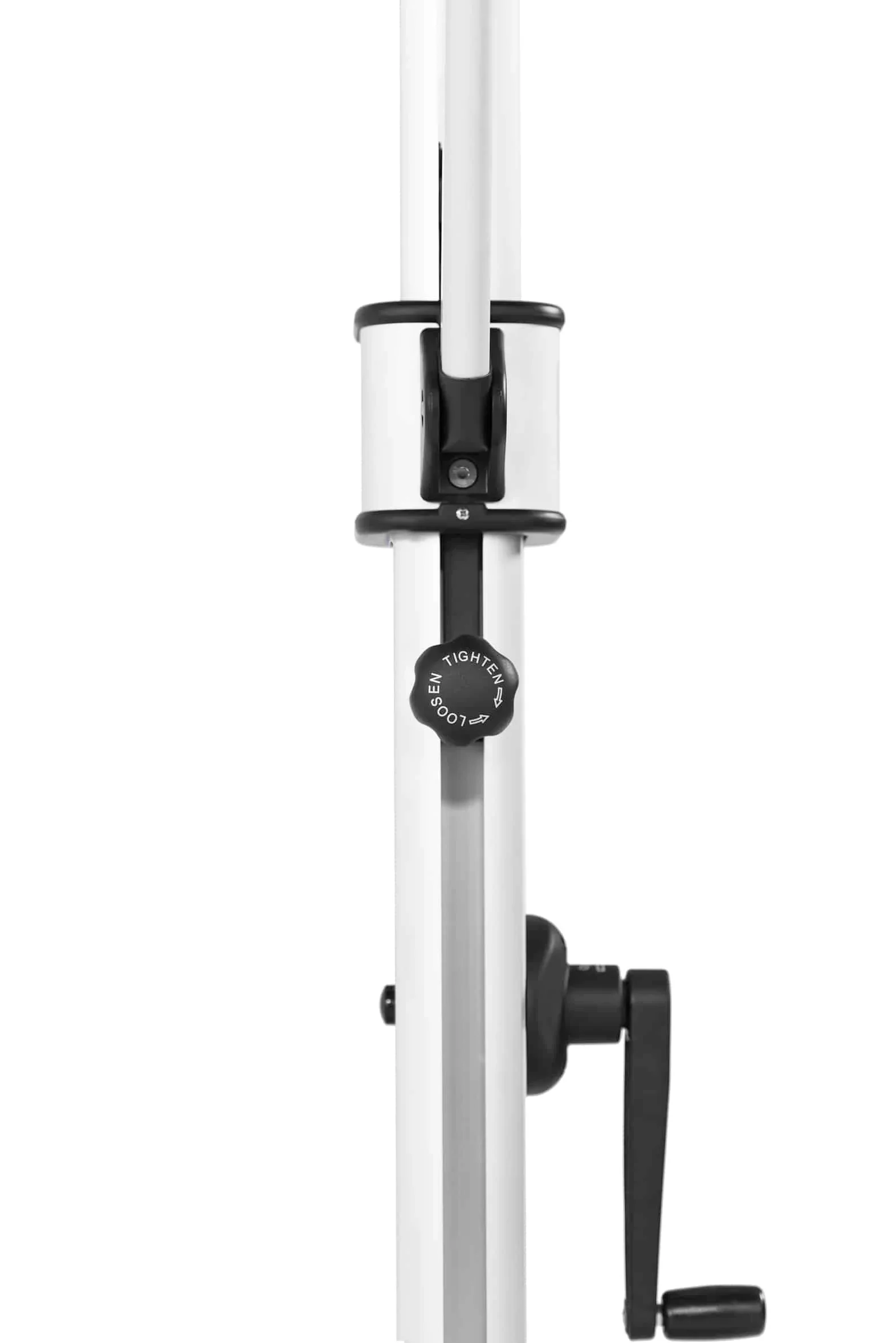 Frankford Aurora 9 Foot Square Cantilever Umbrella – Commercial Crank Lift - Image 3