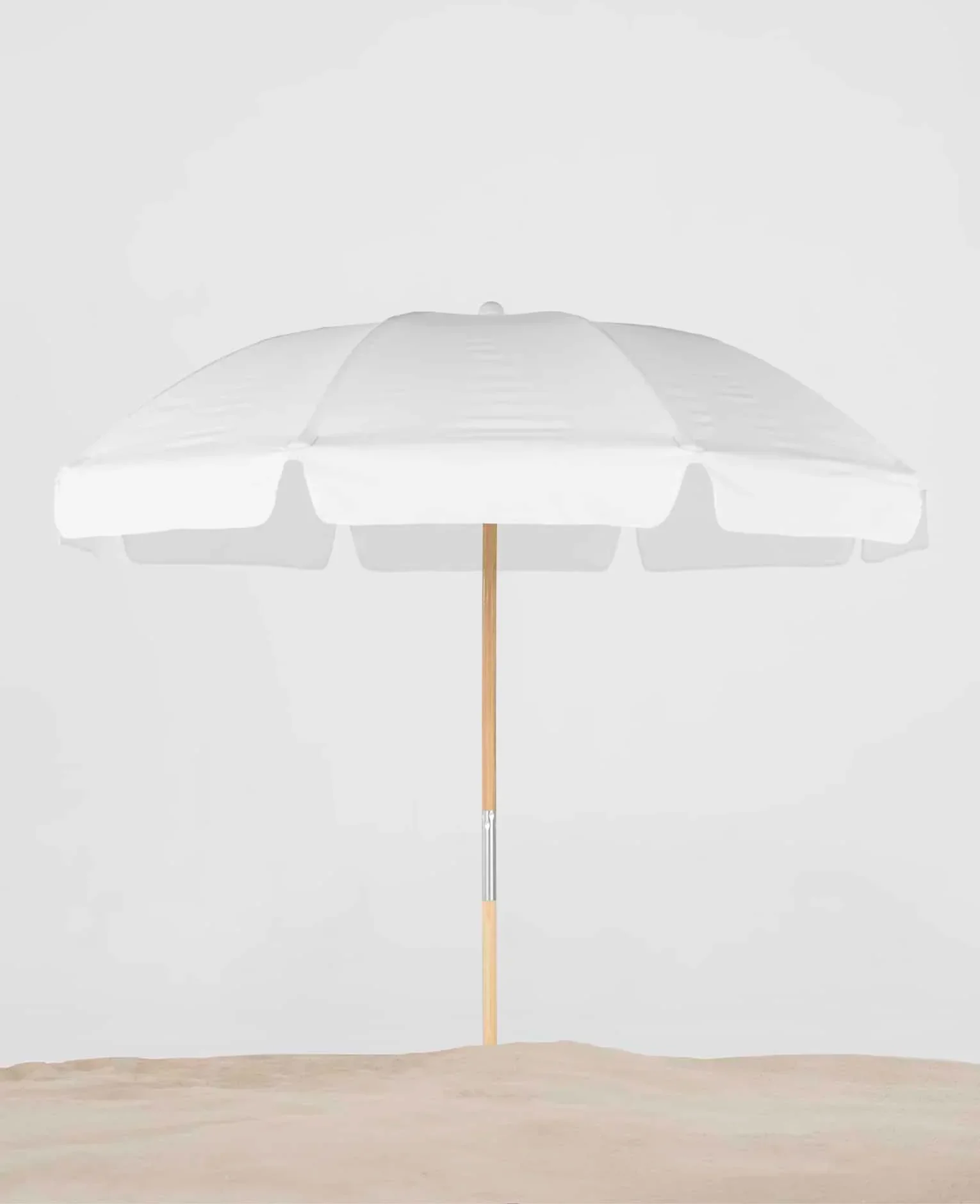 Frankford Avalon 7.5 Foot Octagon Fiberglass Beach Umbrella – Manual Lift, Marine Grade Acrylic - Image 4