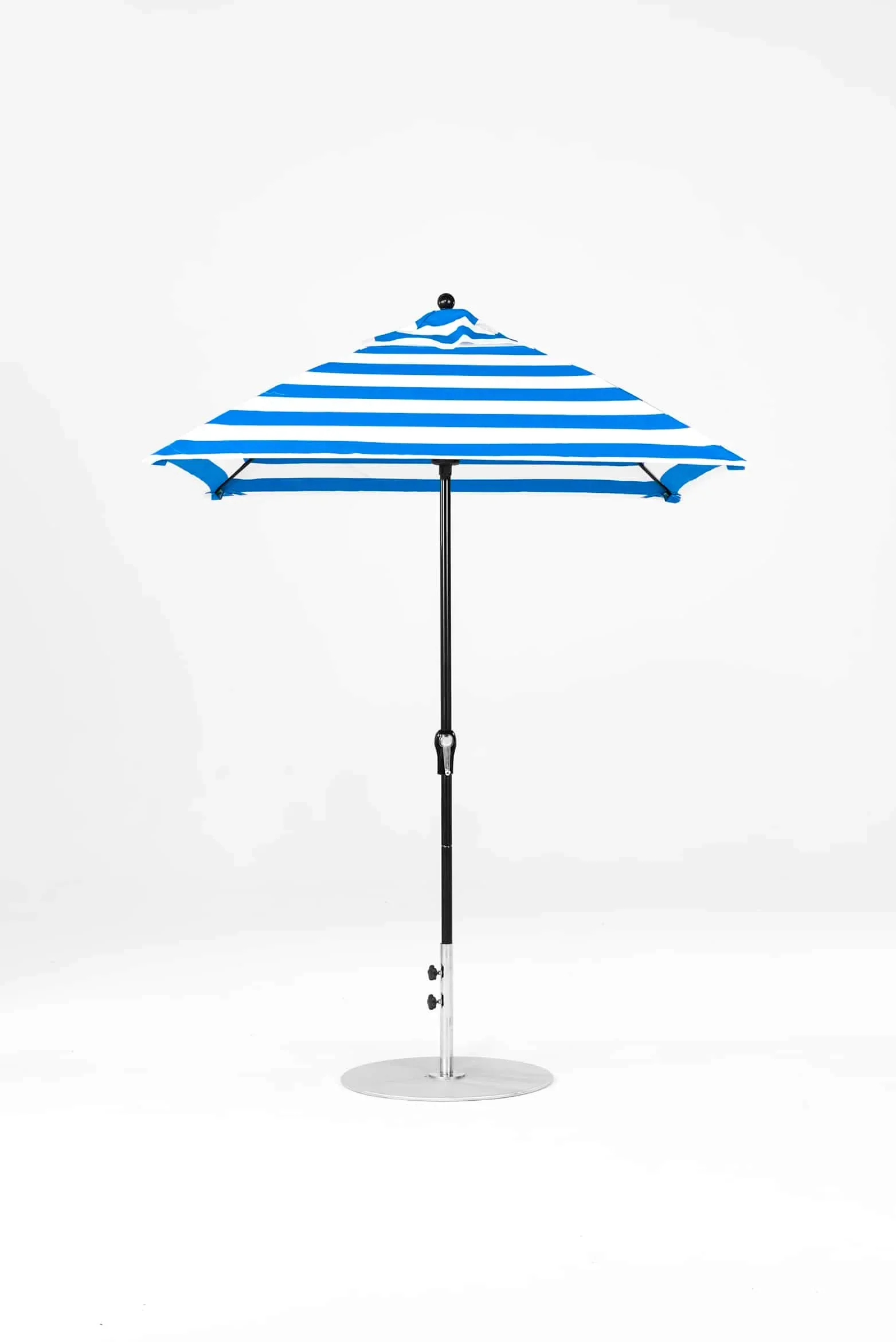 Frankford Monterey 6.5 Foot Square Fiberglass Market Umbrella – Pulley Lift, No Tilt - Image 5