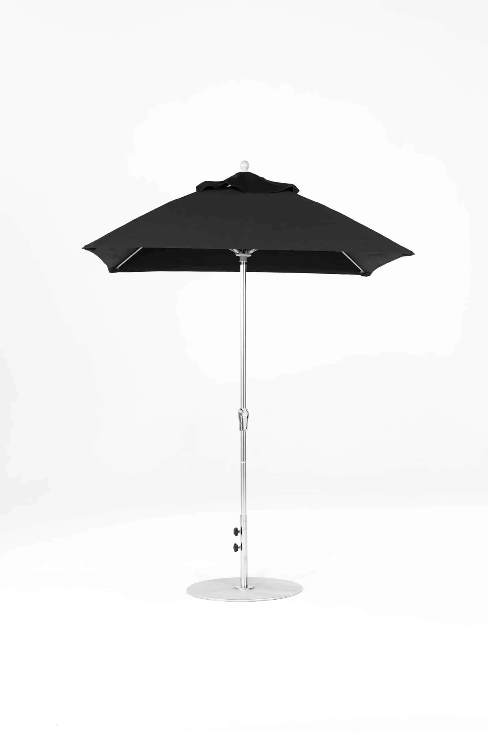 Frankford Monterey 7.5 Foot Square Fiberglass Market Umbrella – Pulley Lift, No Tilt - Image 3
