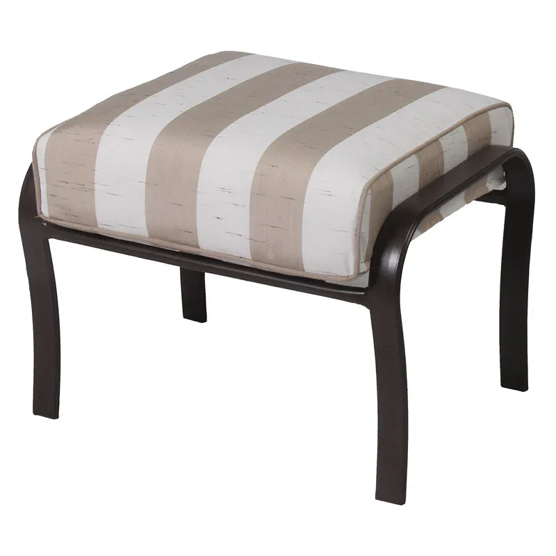 Madison Aluminum Outdoor Patio Ottoman