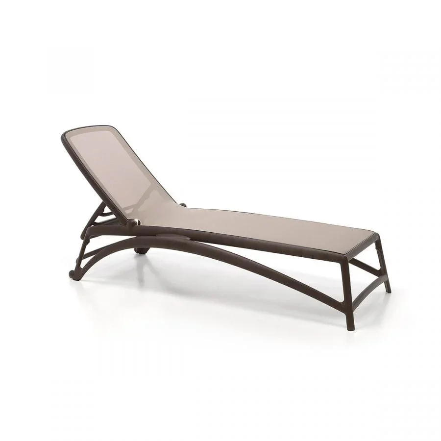 Nardi Atlantico Adjustable Commercial Resin Pool Sun Lounger