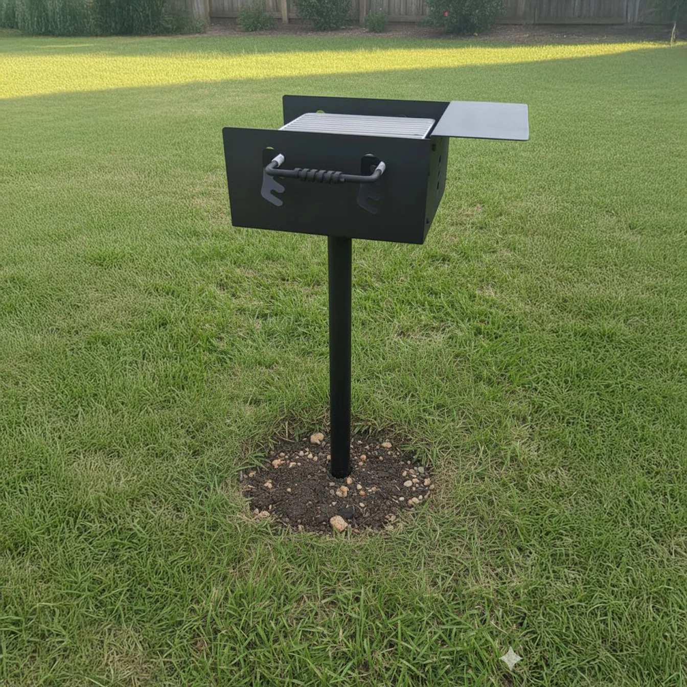 Commercial Charcoal Park Grill – 360 Sq In, Surface Mount or Inground - Image 3