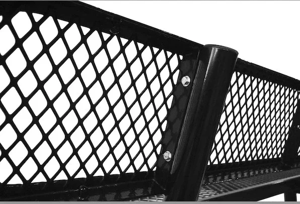 Commercial 6ft Portable Outdoor Park Bench – Thermoplastic Coated, Quick Ship - Image 4