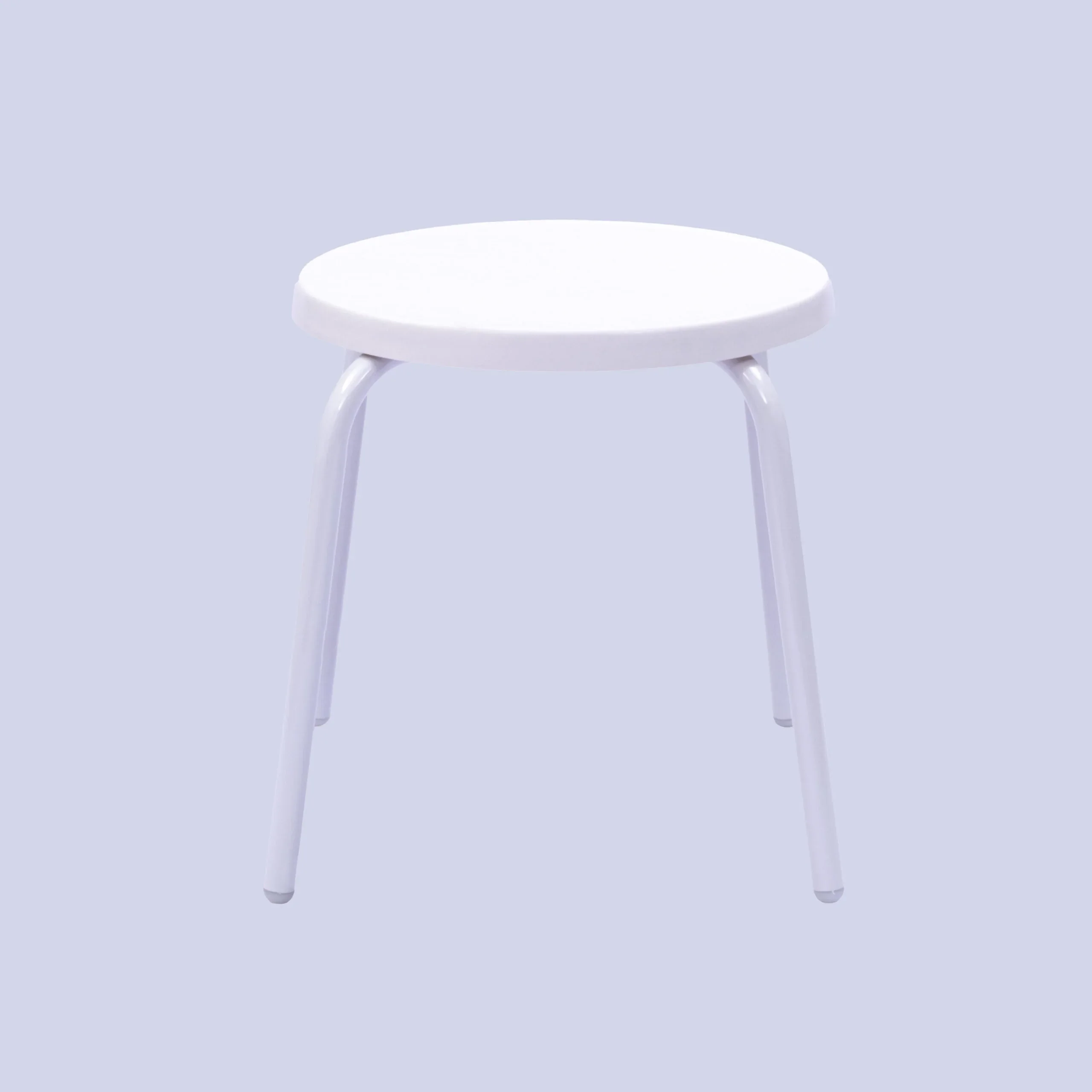 Beach Club 18in Round Fiberglass Pool Side Table – Round Aluminum Tubing