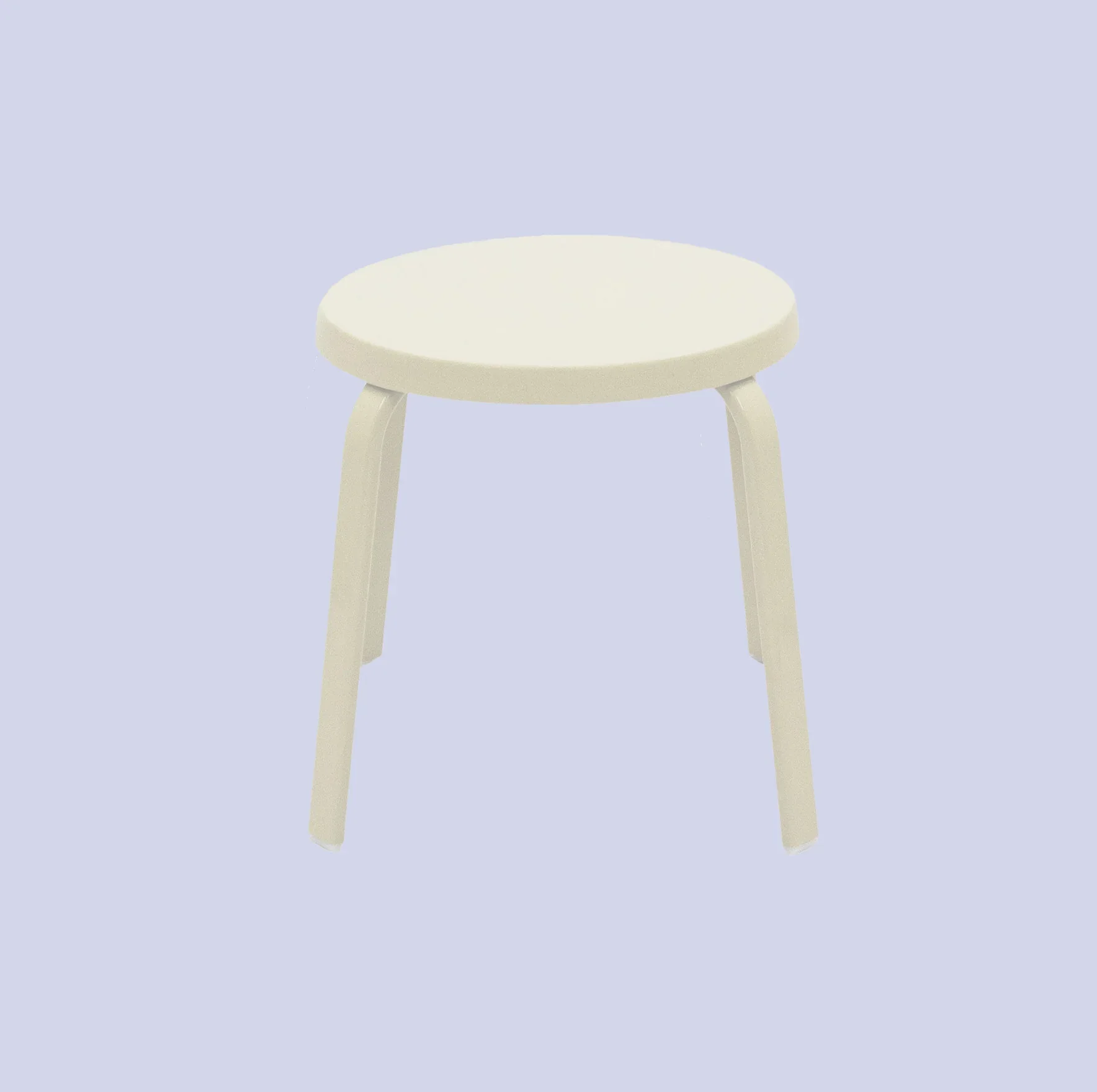 Oasis 18in Round Fiberglass Pool Side Table – Flat Aluminum Tubing Frame