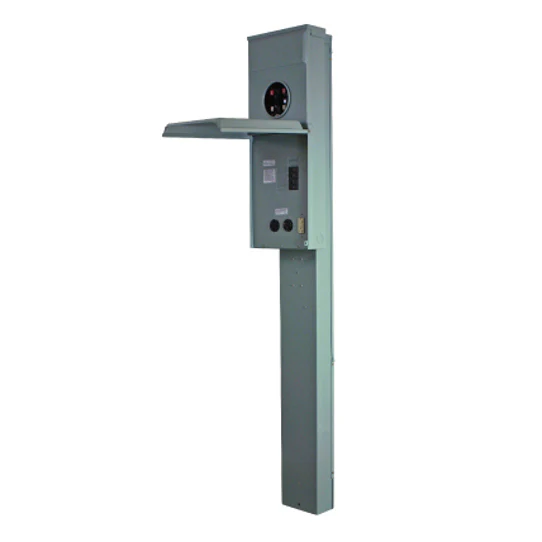 200A Metered RV Pedestal Ring Type 50/30/20 Amp -  M675CP6010