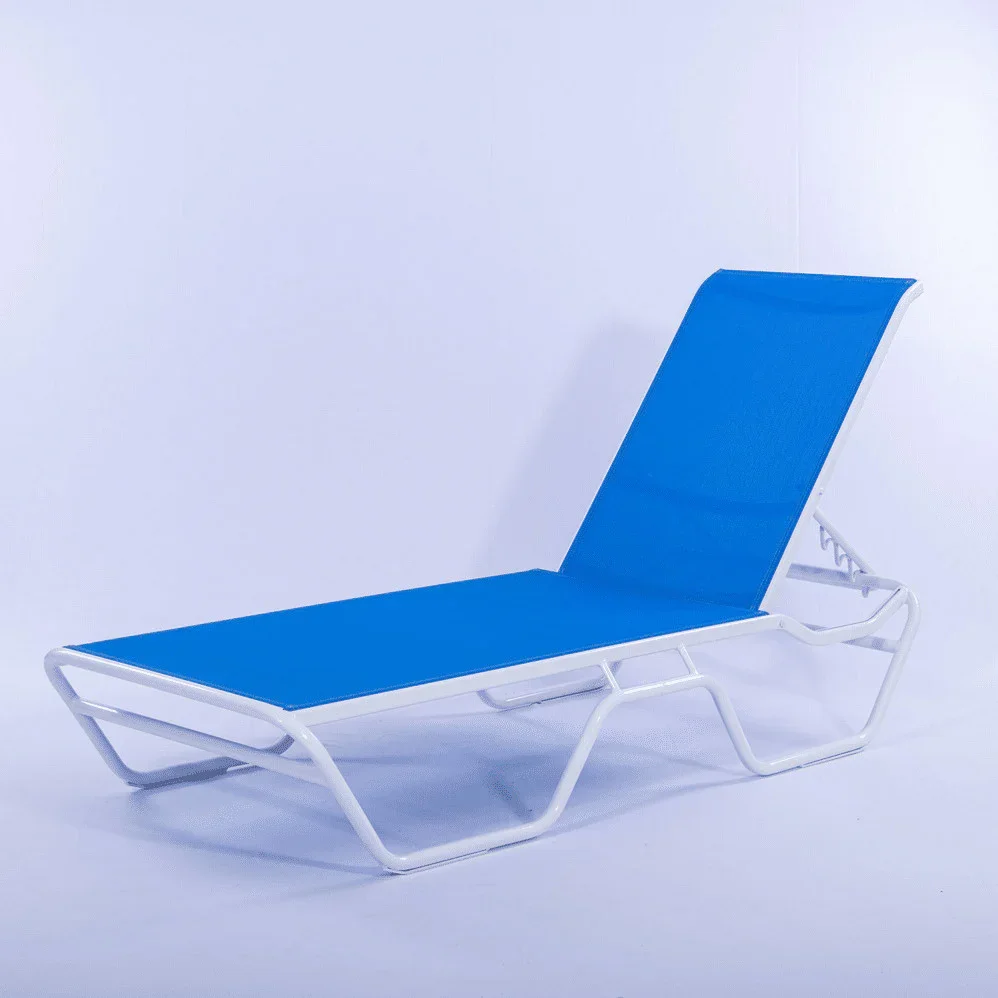 Commercial Sling Pool Chaise Lounge – 12in