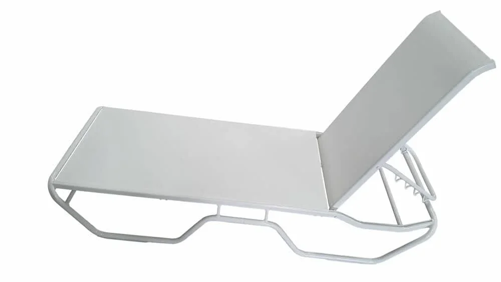 Commercial Sling Pool Chaise Lounge – 12in - Image 2
