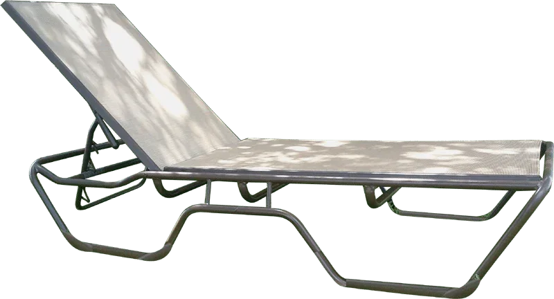 Commercial Sling Pool Chaise Lounge – 12in - Image 3