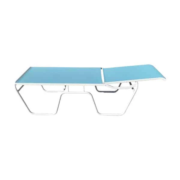 Commercial Sling Pool Chaise Lounge – 20in Senior Height - Image 3