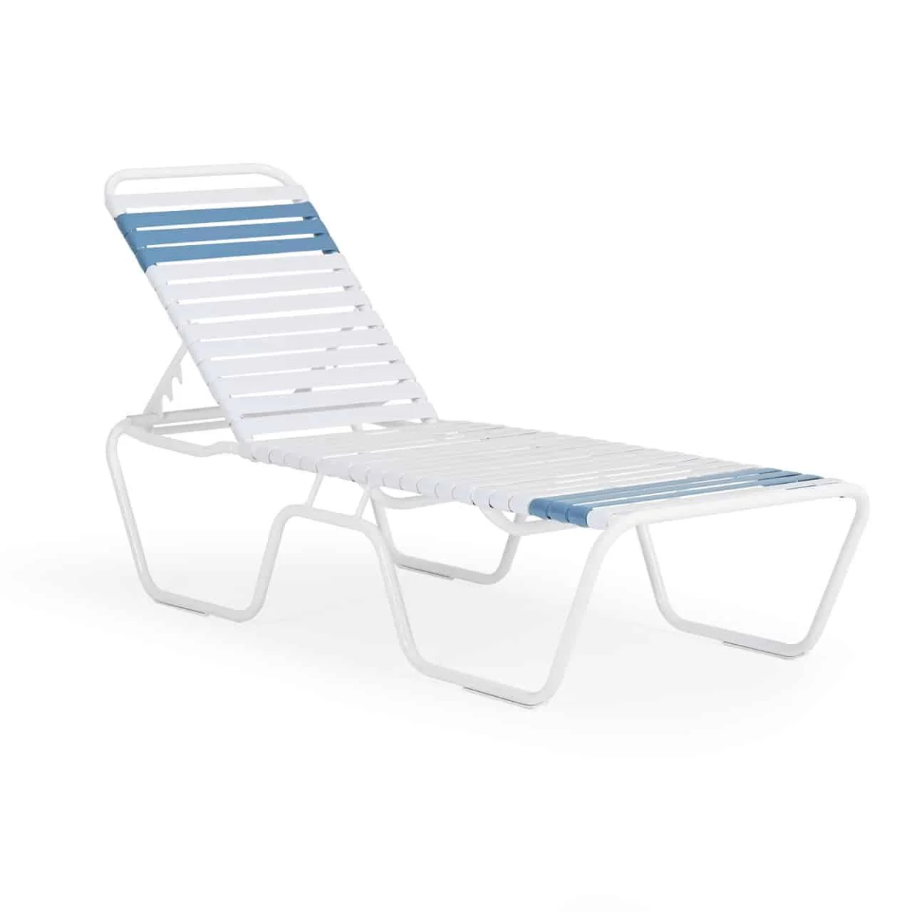 Vinyl Strap Commercial Pool Chaise Lounge – 14in - Image 2