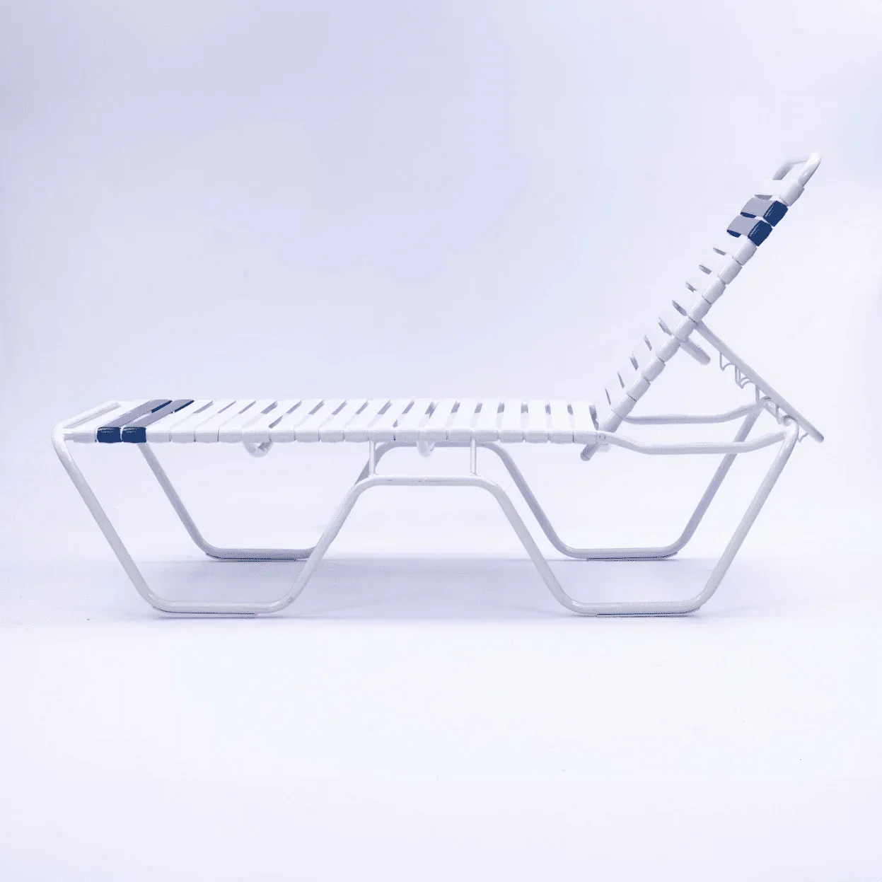 Vinyl Strap Commercial Pool Chaise Lounge – 16in - Image 2